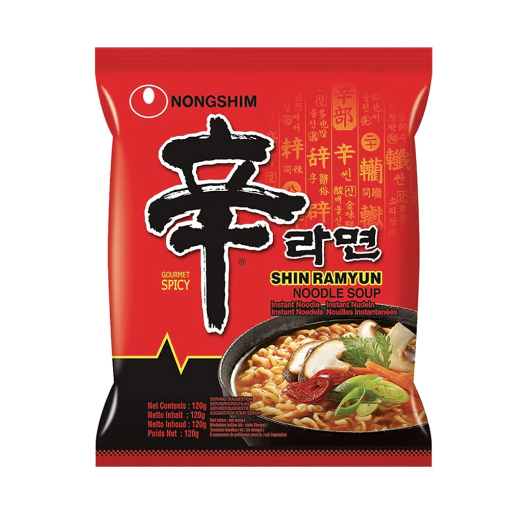 Ramen Instantáneo de Carne de res picante 120 g - Nongshim Shin