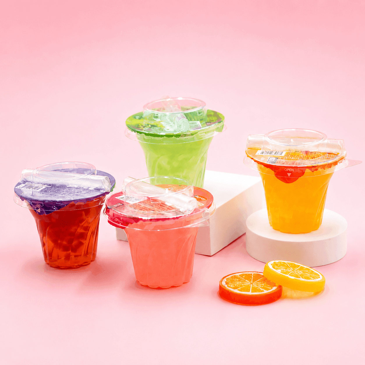 Bebida Gelatinosa Sunlight ¡Con Trozos Masticables de Fruta! 🧋🇰🇷