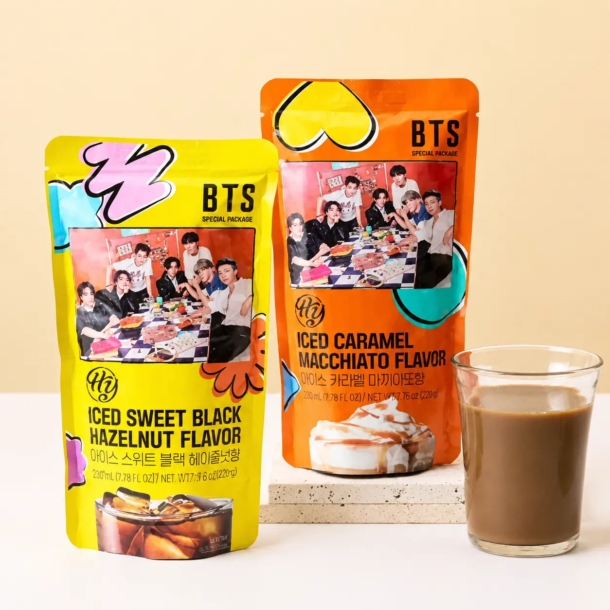 Café Coreano Cold Brew Hy BTS Edición Especial – Tu Dosis de Energía al Estilo K-Pop☕